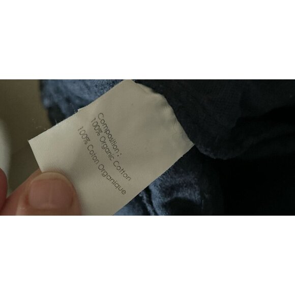 Philip Lim Cargo Pants High 10" Rise Cropped Casual Blue Pockets Size 8 - Picture 7 of 8